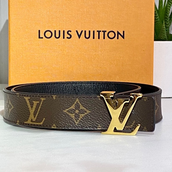 Louis Vuitton Accessories - Louis Vuitton Reversible Belt Monogram Canvas / Black